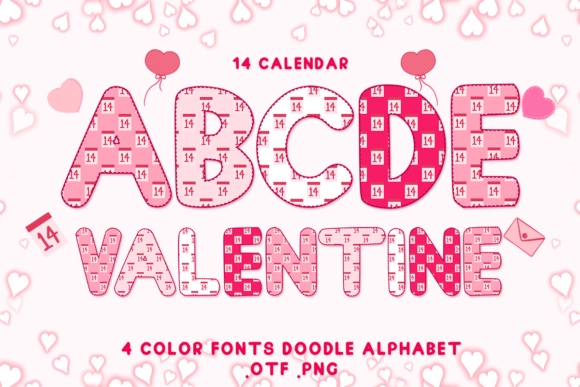 14 Calendar Font Review