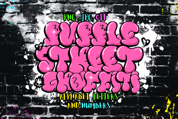 Bubble Street Graffiti Font: A Bold Choice for Small Business Branding