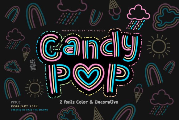 Candy Pop Font Review: A Playful Typeface for Modern Web Design
