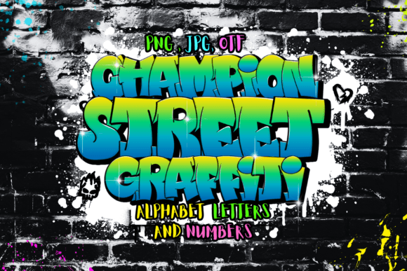 Champion Street Graffiti: A Bold Campaign Font for Marketers