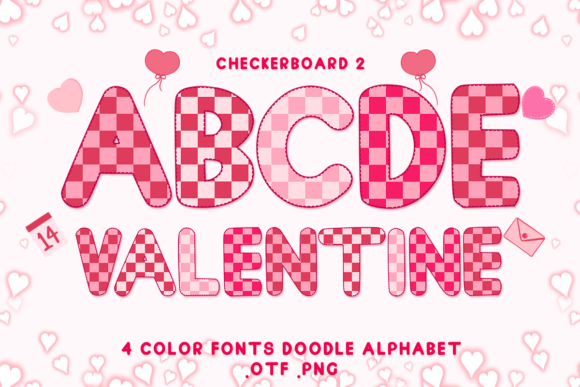 Checkerboard 2: A Colorful Font for Impactful Design