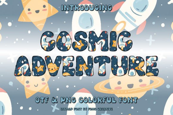 Cosmic Adventure: The Color Font That Gave My Brand a Fresh Look
