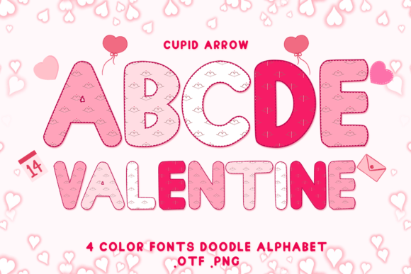 Cupid Arrow Font for Web Design
