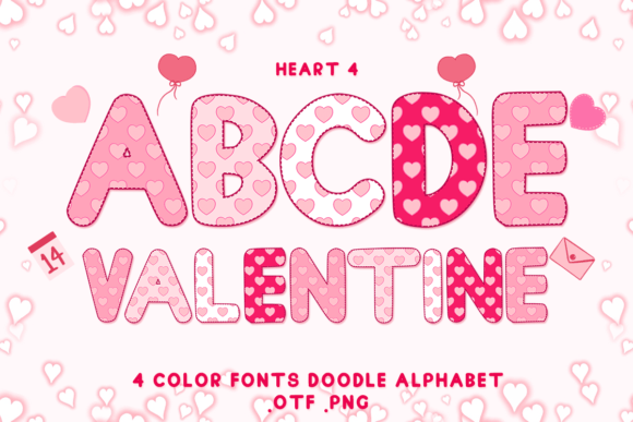 Heart 4: A Color Font That Brings Genuine Warmth to Branding