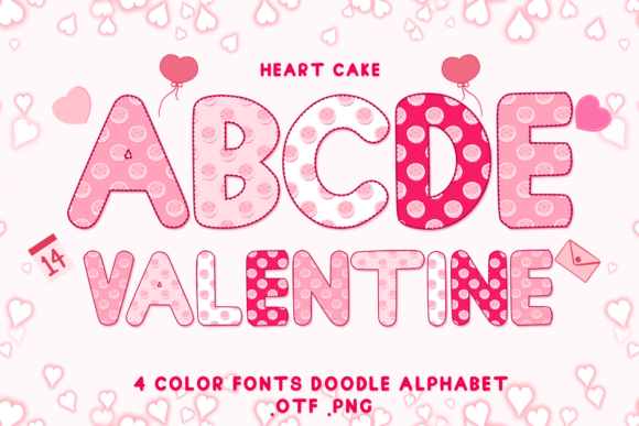 Heart Cake: A Color Font That Brings Warmth to Brand Design