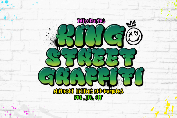 King Street Graffiti: A Color Font Built for Bold Brands