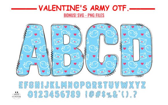 Love Valentine’s Bird Font