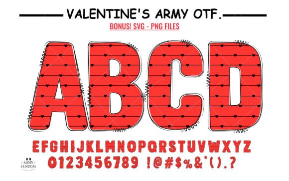 Love Valentine’s Little Heart Font