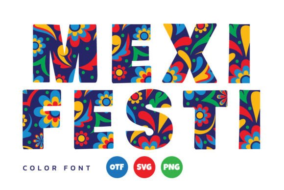 Mexi Festi: A Celebration Typeface for Bold Editorial Design and Brand Storytelling