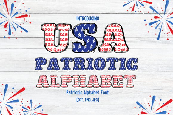 Patriotic Alphabet: A Handwritten Typeface for Editorial Storytelling