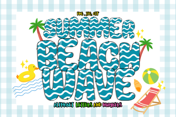 Summer Beach Wave Font: A Colorful Upgrade for Your Brand