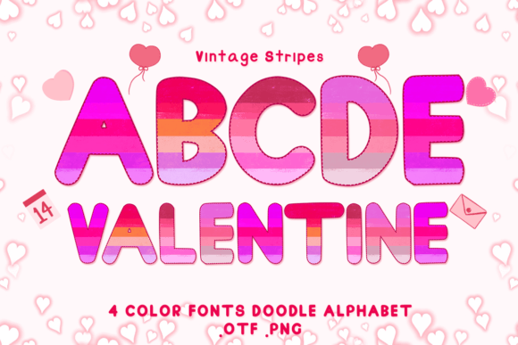 Vintage Stripes Color Font: Why Marketers Need This Playful Typeface